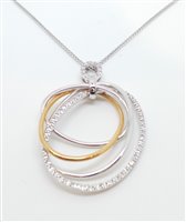 Pendente Recarlo Donna in Oro Diamante 0.25 Ct ZR 334/BC - ZR 334/BC